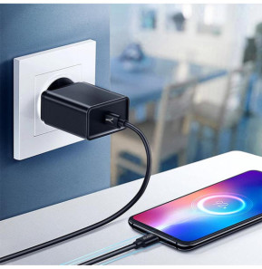 Akashi Câble Eco USB-C vers USB-C Noir (1 m)