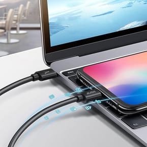 Akashi Câble Eco USB-C vers USB-C Noir (1 m) — image 4