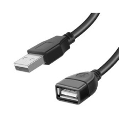 Akyga Adaptateur Hub USB 4 Ports USB 15cm Transfert de données et Charge Noir