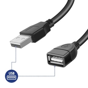 Akyga Adaptateur Hub USB 4 Ports USB 15cm Transfert de données et Charge Noir — image 3
