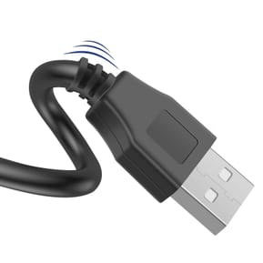 Akyga Adaptateur Hub USB 4 Ports USB 15cm Transfert de données et Charge Noir — image 4
