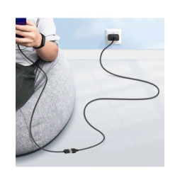 Akyga Câble d'Extension USB vers USB Transfert de Données Rapide Longueur 3m Noir
