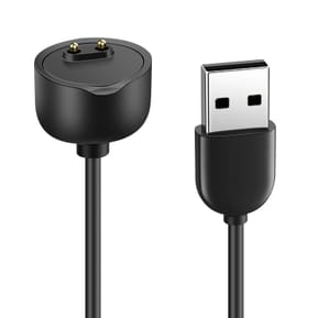 Akyga Câble de Charge USB vers Xiaomi Mi Band 7 / Mi Band 6 / Mi Band 5 50cm Noir