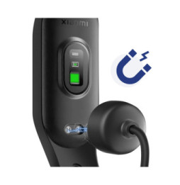 Akyga Câble de Charge USB vers Xiaomi Mi Band 7 / Mi Band 6 / Mi Band 5 50cm Noir
