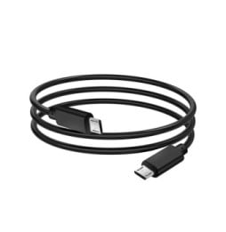 Akyga Câble Micro USB vers Micro USB 60cm Recharge et Synchronisation rapide Noir