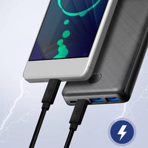 Akyga Câble Micro USB vers Micro USB 60cm Recharge et Synchronisation rapide Noir — image 3