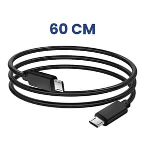 Akyga Câble Micro USB vers Micro USB 60cm Recharge et Synchronisation rapide Noir — image 5
