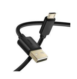 Akyga Câble USB vers Micro-USB Charge et Synchronisation Longueur 1.8m Noir