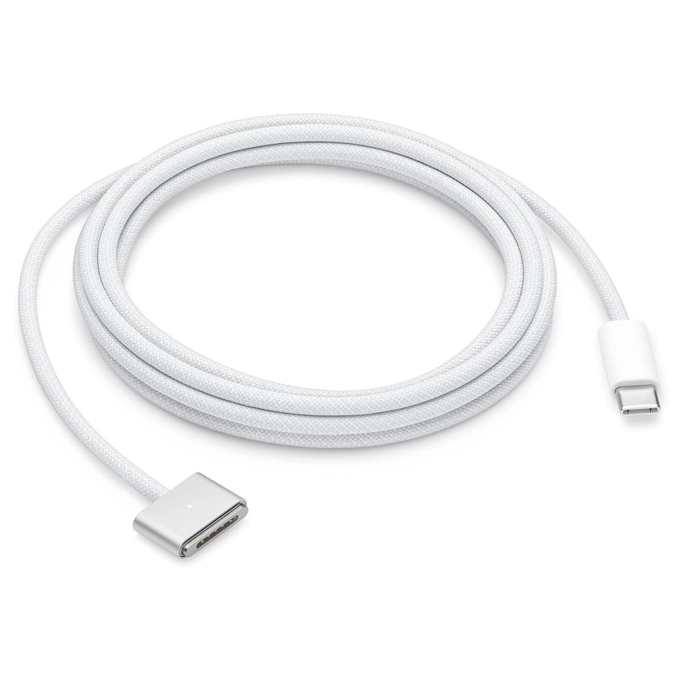 كابل Apple USB-C إلى MagSafe 3 - 2 m (فضي) — صورة 1