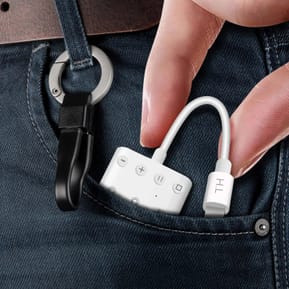 Avizar Adaptateur Audio/Charge Lightning vers Lightning et Double Jack 3.5mm 12cm Blanc — image 5