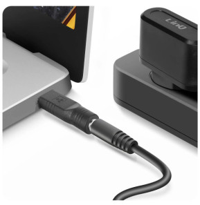 Avizar Adaptateur de Charge DC 5.5 x 2.1mm vers USB-C