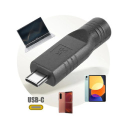 Avizar Adaptateur de Charge DC 7.9 x 5.5mm vers USB-C