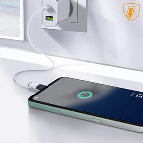 Avizar Adaptateur de charge Lighning femelle vers Micro-USB mâle Format Compact Noir — image 4