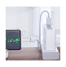 Avizar Adaptateur OTG USB Femelle vers USB-C Mâle Synchronisation Compact Argenté