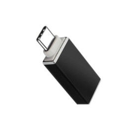 Avizar Adaptateur OTG USB Femelle vers USB-C Mâle Synchronisation Compact Noir