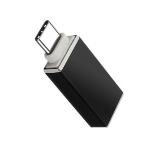 Avizar Adaptateur OTG USB Femelle vers USB-C Mâle Synchronisation Compact Noir