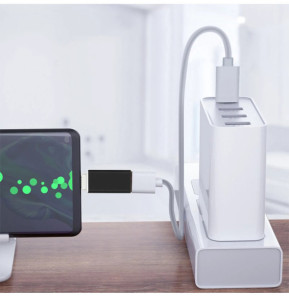 Avizar Adaptateur OTG USB Femelle vers USB-C Mâle Synchronisation Compact Noir