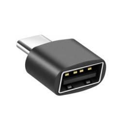 Avizar Adaptateur pour MacBook USB C Mâle vers USB 2.0 Femelle 480 Mbps Noir