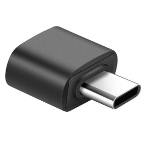 Avizar Adaptateur pour MacBook USB C Mâle vers USB 2.0 Femelle 480 Mbps Noir