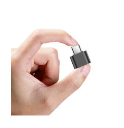 Avizar Adaptateur pour MacBook USB C Mâle vers USB 2.0 Femelle 480 Mbps Noir