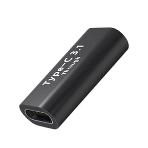 Avizar Adaptateur Rallonge USB-C Femelle vers USB-C Femelle Design Compact Noir — image 2