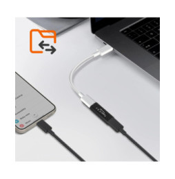 Avizar Adaptateur Rallonge USB-C Femelle vers USB-C Femelle Design Compact Noir