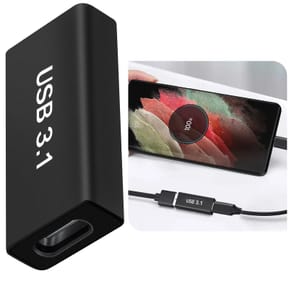 Avizar Adaptateur USB C + USB, Pack de 4 Adaptateurs OTG mâle femelle, Noir — image 4
