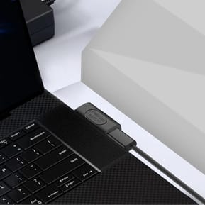 Avizar Adaptateur USB C Mâle vers Femelle Coudé Latéral Charge 240W Synchro 40Gbps Vidéo 8K — image 3