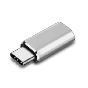 Avizar Adaptateur USB C mâle vers Lightning Femelle Charge et Synchronisation - Argenté — image 2