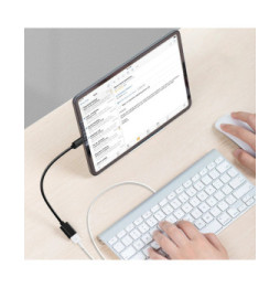 Avizar Adaptateur USB Femelle vers USB-C Mâle Connexion Fluide Compact Noir