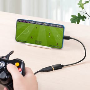 Avizar Adaptateur USB Femelle vers USB-C Mâle Connexion Fluide Compact Noir — image 5