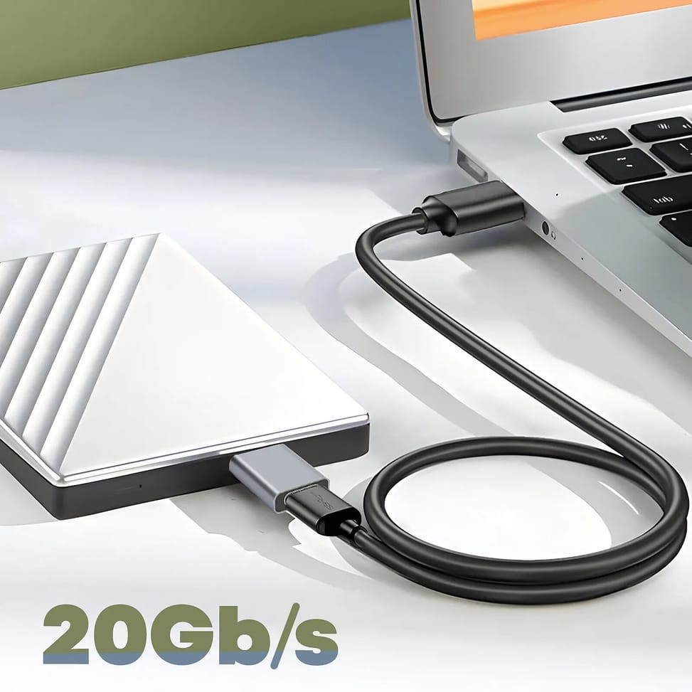 Avizar Adaptateur USB-C femelle vers Micro B mâle Charge Synchronisation Compact Gris — image 4