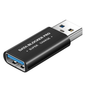 Avizar Bloqueur de Données USB, Data Blocker Super Charge , Noir