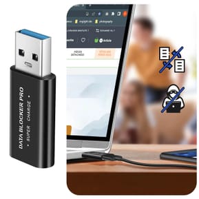 Avizar Bloqueur de Données USB, Data Blocker Super Charge , Noir — image 3