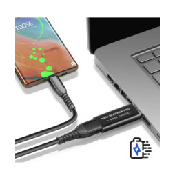 Avizar Bloqueur de Données USB, Data Blocker Super Charge , Noir