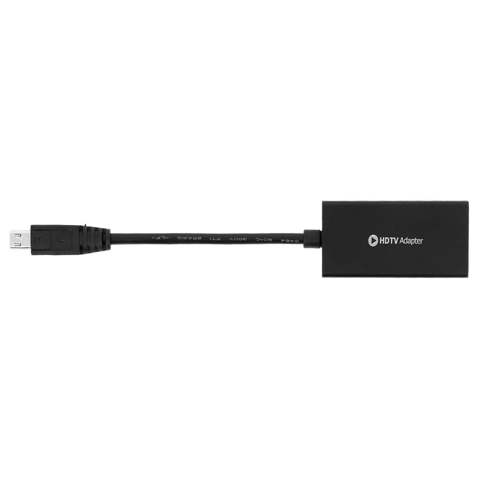 Avizar Câble adaptateur MHL HDMI vers Micro-USB pour smartphone et tablette — image 2