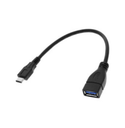 Avizar Cable adaptateur USB OTG Femelle vers USB Type C Male