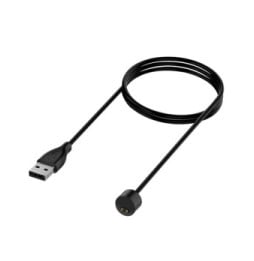 Avizar Câble de charge magnétique Xiaomi Mi Band 6 et 5 Résistant 50 cm - Noir