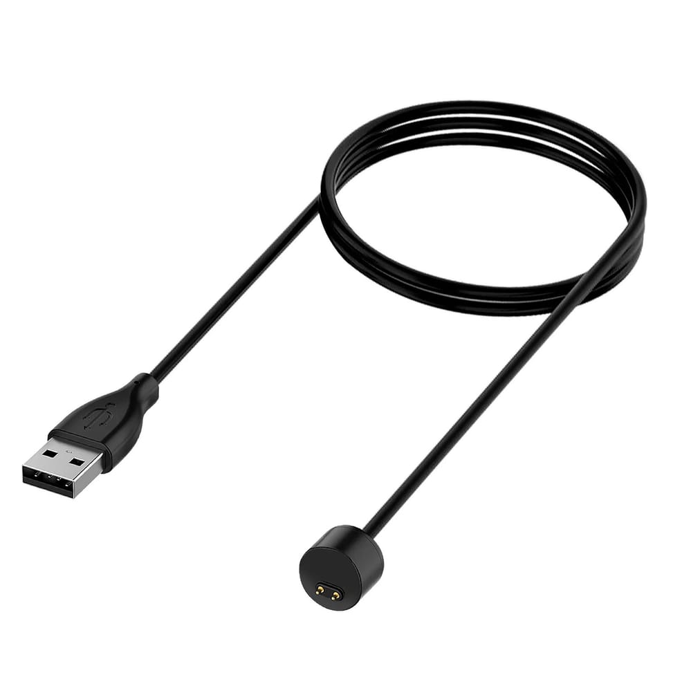 Avizar Câble de charge magnétique Xiaomi Mi Band 6 et 5 Résistant 50 cm - Noir — image 2