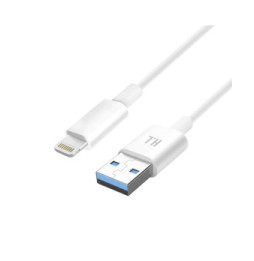Avizar Cable Lightning Charge et Transfert De Données Intensité 1A Longueur 1.5m Blanc