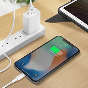 Avizar Cable Lightning Charge et Transfert De Données Intensité 1A Longueur 1.5m Blanc — image 3