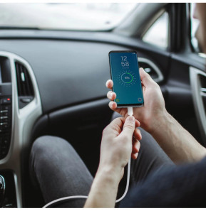 Avizar Cable Micro-USB Charge et Transfert De Données Intensité 1A Longueur 1.5m Blanc