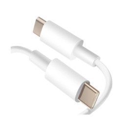 Avizar Câble USB C vers USB C Charge Rapide Transfert données 1m Blanc