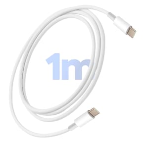 Avizar Câble USB C vers USB C Charge Rapide Transfert données 1m Blanc — image 2
