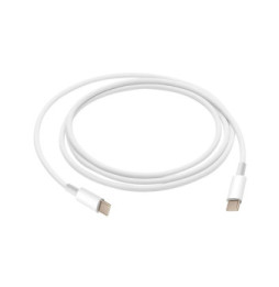Avizar Câble USB C vers USB C Charge Rapide Transfert données 1m Blanc