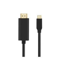 Avizar Câble USB Type C vers HDMI Mâle Résolution 4K UHD 2m Noir
