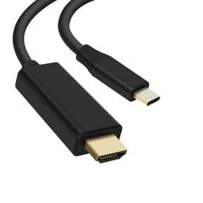 Avizar Câble USB Type C vers HDMI Mâle Résolution 4K UHD 2m Noir — image 2