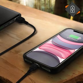 Avizar Câble USB Vers Lightning Charge Synchronisation 2m Anti-nœuds Noir — image 4