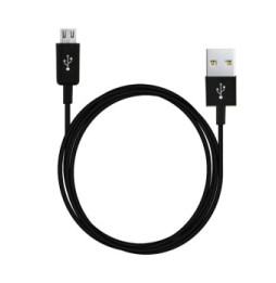 Avizar Cable Usb Vers Micro Usb ( Charge et Transfert ) - 3 Mètres - Noir