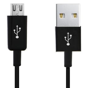 Avizar Cable Usb Vers Micro Usb ( Charge et Transfert ) - 3 Mètres - Noir — image 2